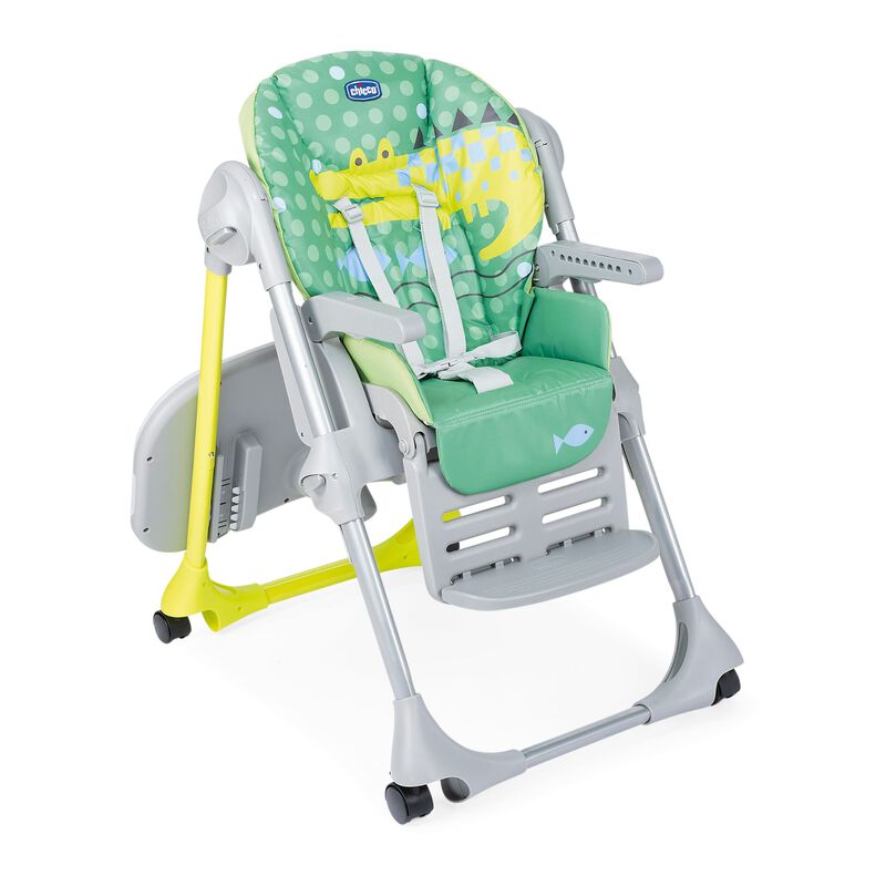 Polly Easy Highchair - Crocodile image number null